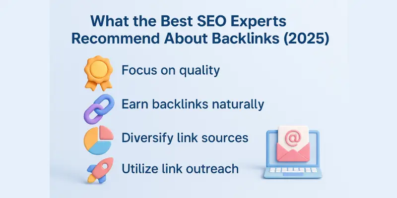 SEO Experts Recommend About Backlinks