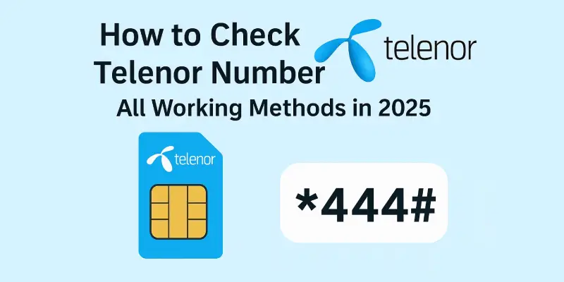 Telenor number check code