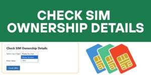 Fresh Sim Database and Sim Owner Details: Complete User Information Guide 2 Check SIM Owner Details in Pakis